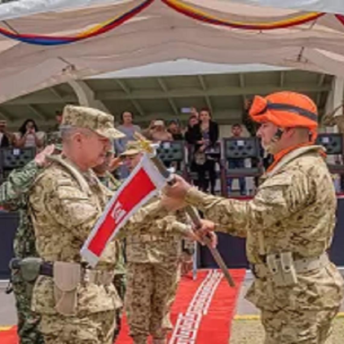 Así se realizó el relevo 122 del Batallón de Infantería N.° 3 Colombia que se encuentra en la península del Sinaí, Egipto
