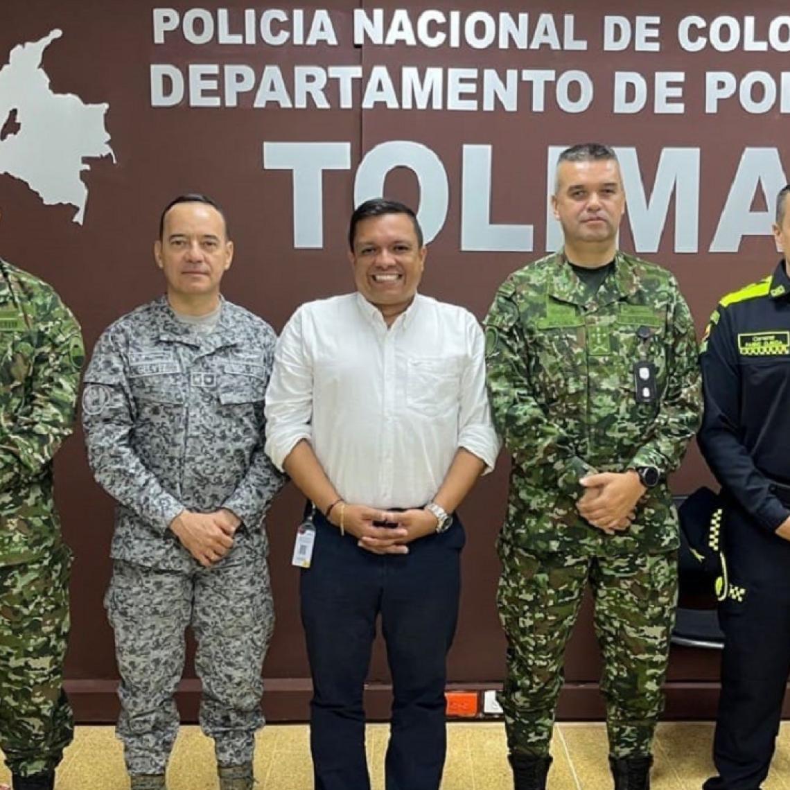 Autoridades en el Tolima, comprometidas con la seguridad electoral