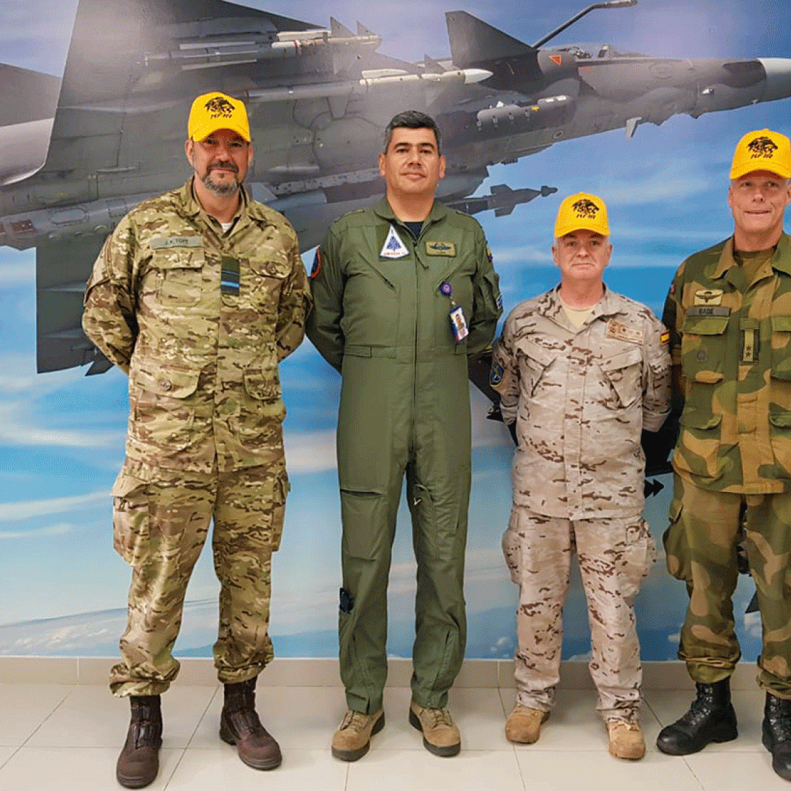 Delegación de la OTAN conoce las capacidades de la Fuerza Aérea Colombiana