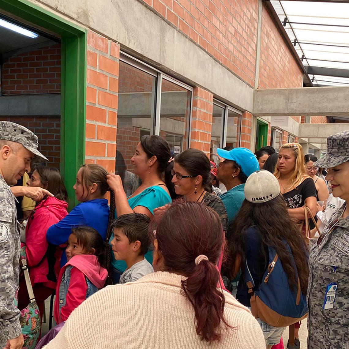 Oferta estatal llegó a la vereda Ovejas, en Antioquia