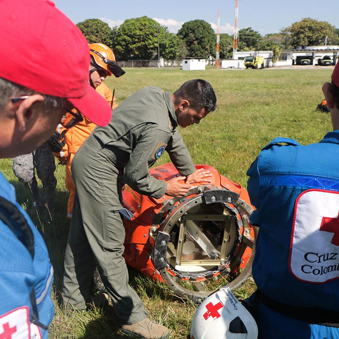 Organismos de socorro fueron convocados a una nueva capacitación con la Fuerza Aérea Colombiana