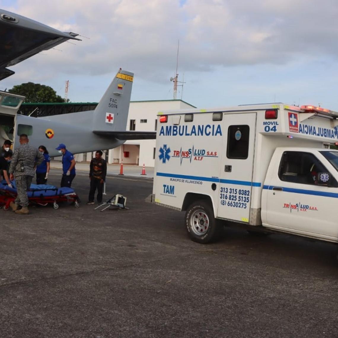 Traslado aeromédico a mujer indígena en estado de gestación fue realizado por su Fuerza Aeroespacial