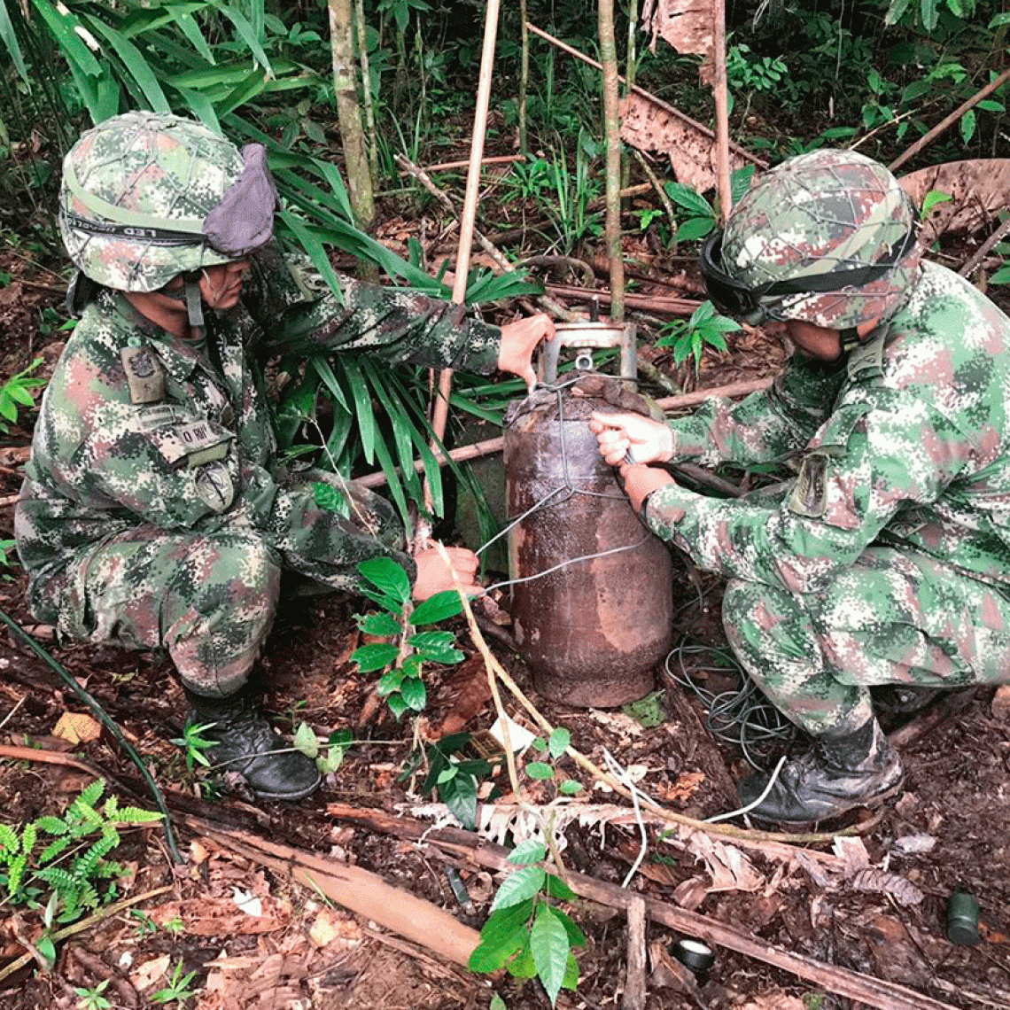 Fuerza de Tarea Conjunta ‘Omega’ ha neutralizado 242 artefactos explosivos durante 2019