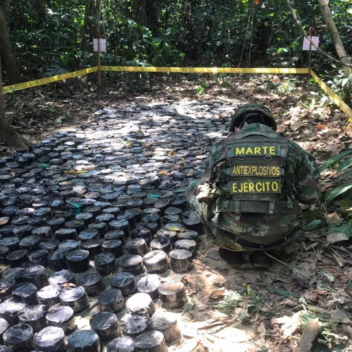 Neutralizado depósito ilegal para la fabricación de artefactos explosivos en Vista Hermosa, Meta
