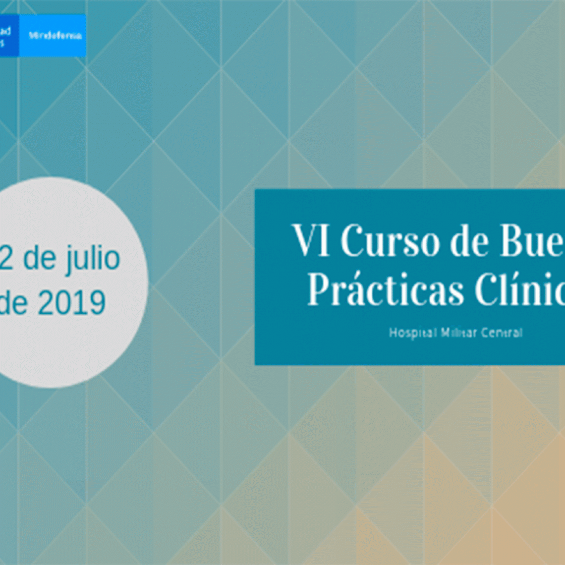 Curso buenas prácticas clínicas en el Hospital Militar