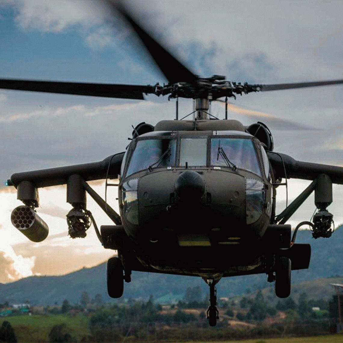 Fuerza Aérea Colombiana en el Meta