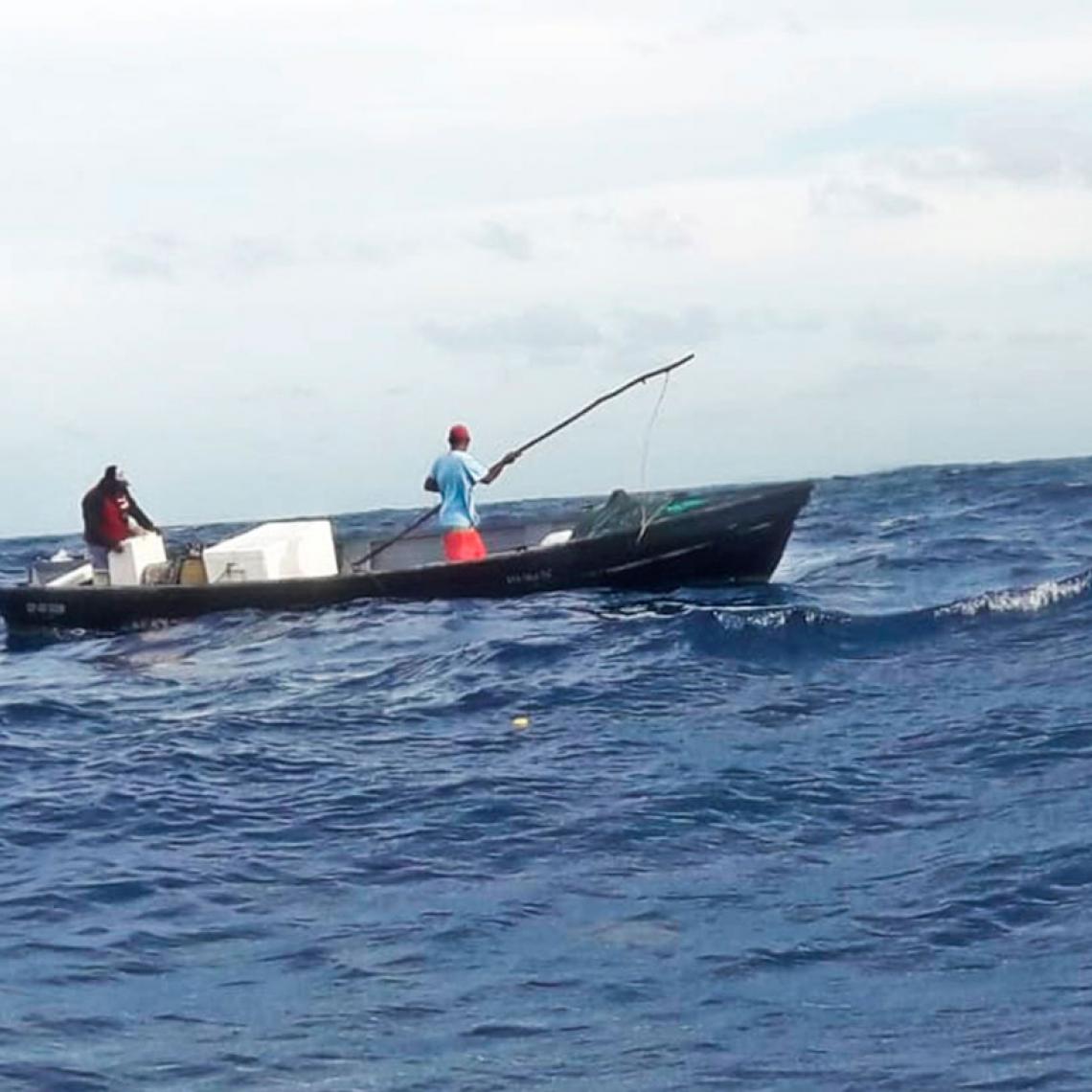 Rescate de pescadores en San Andres