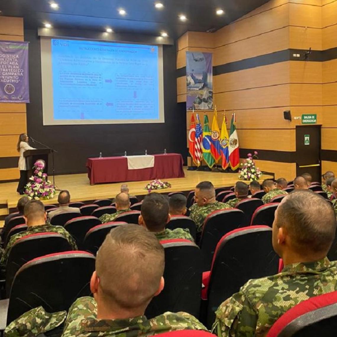 Avanza Seminario ‘Logística Conjunta enfocada en el Plan Estratégico de Campaña Conjunto Ayacucho’ de las Fuerzas Militares