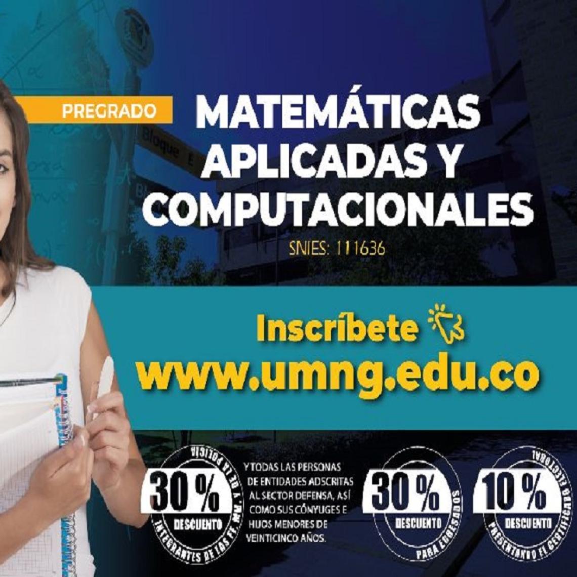 Universidad Militar Nueva Granada presenta nuevo programa de pregrado en Matemáticas Aplicadas y Computacionales
