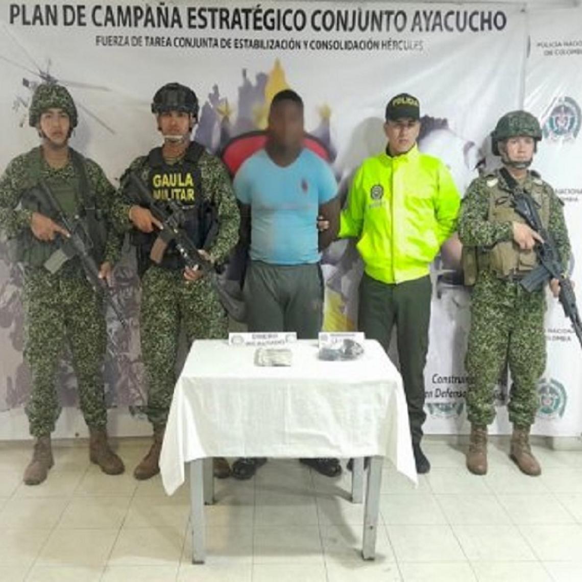 Capturado cabecilla de la red de apoyo a la estructura residual 'Iván Ríos'
