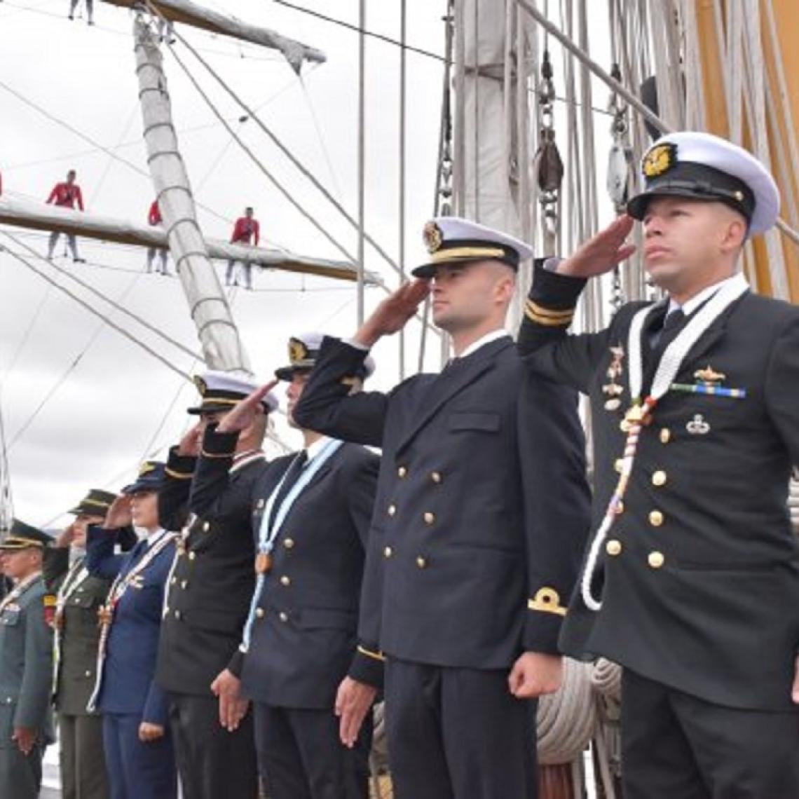 Chile recibe al Buque Escuela Arc 'Gloria'