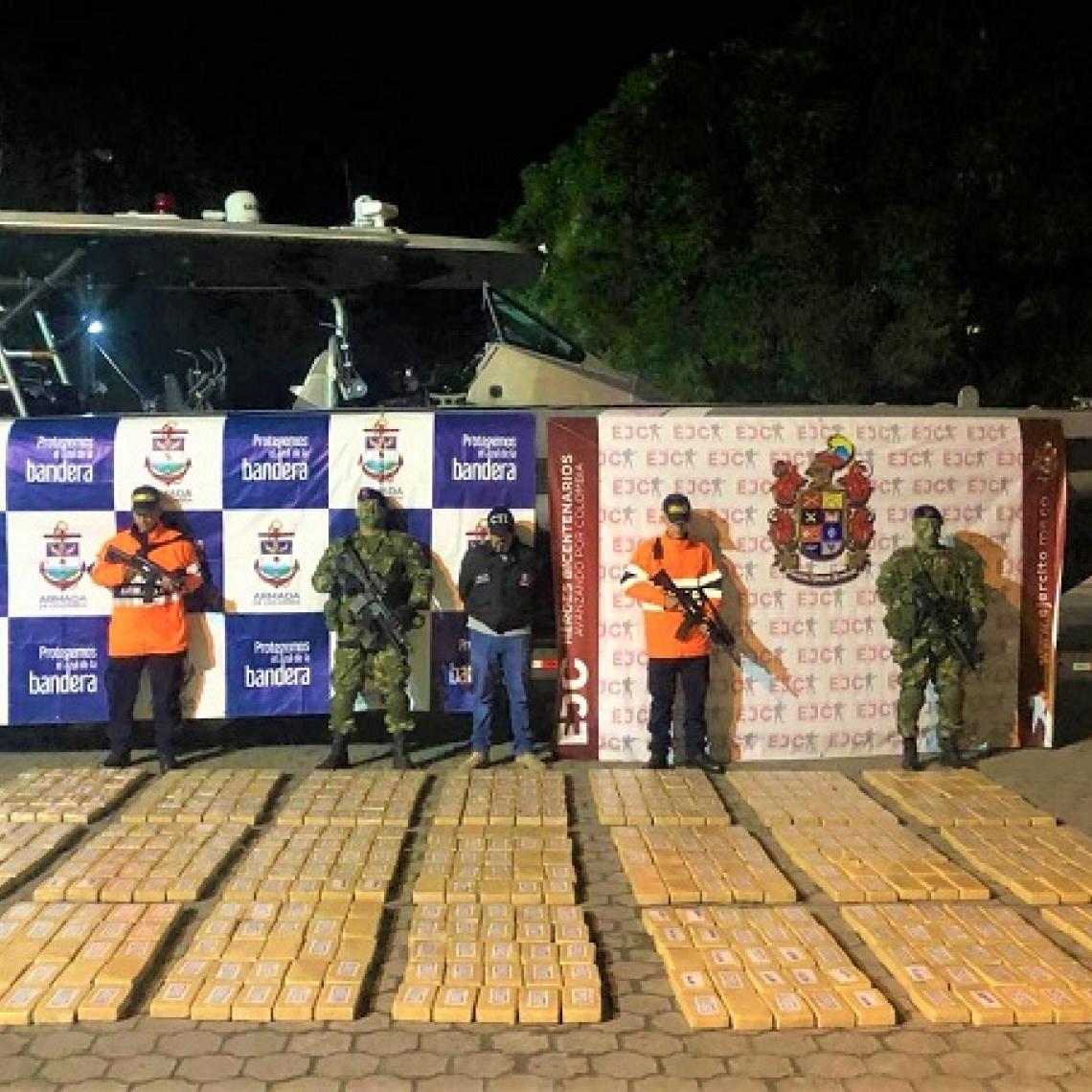 Nuevo golpe a las estructuras del narcotráfico en el Pacífico colombiano