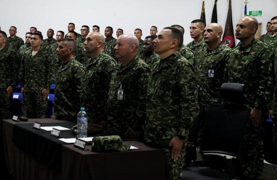 Aniversario del Arma de las Fuerzas Especiales del Ejército Nacional, ¡Guardia de honor de Colombia!