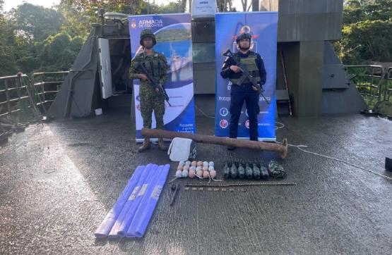 Incautados 220 kilogramos de explosivos de las disidencias de las FARC en Buenaventura