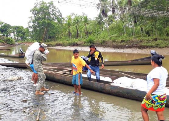Armada de Colombia acompañó el retorno de comunidades indígenas en Juradó