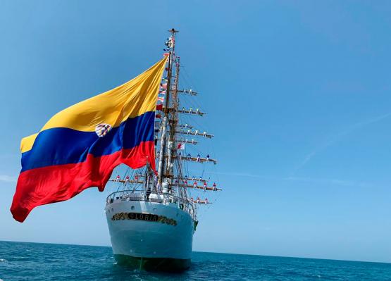  San Andrés Isla: próximo destino del Buque Arc Gloria