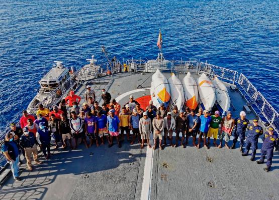 Armada de Colombia continúa lucha en contra de la explotación ilícita de recursos naturales
