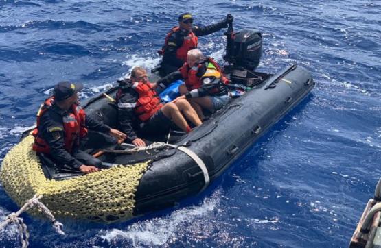 Dos ciudadanos Suizos son rescatados por la Armada de Colombia en aguas del departamento Archipiélago