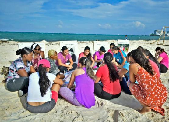 Armada de Colombia lidera primer encuentro de mujeres militares y de policía en San Andrés Isla