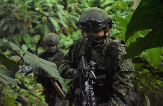 Fuerzas Militares fortalecen presencia en el río San Juan, departamento de Chocó