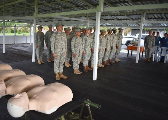23 nuevos socorristas militares de la Armada de Colombia en Tumaco, Nariño