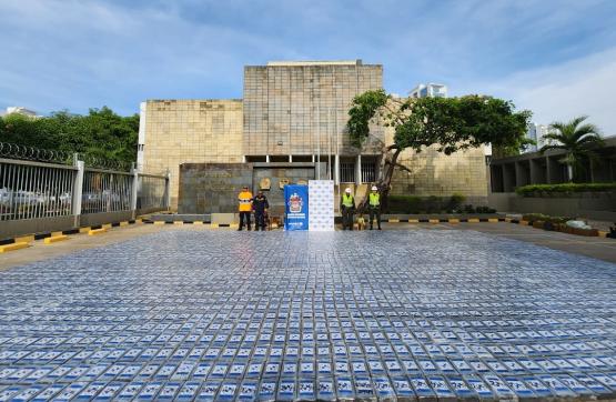 Localizado contenedor contaminado con tres mil paquetes de cocaína en instalación portuaria de Cartagena