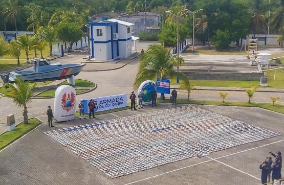 Fuerzas Militares incautan cerca de 3,4 toneladas de cocaína avaluada en más 120 millones de dólares