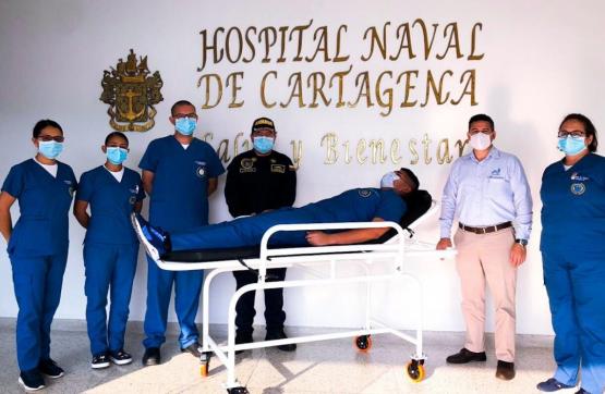 Ingeniería Naval colombiana al servicio de la salud