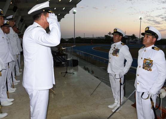 Asume nuevo comandante del Batallón de Cadetes de la Escuela Naval