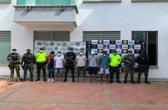 Fuerza pública desarticula banda dedicada al tráfico de Armas y hurto en Cartagena