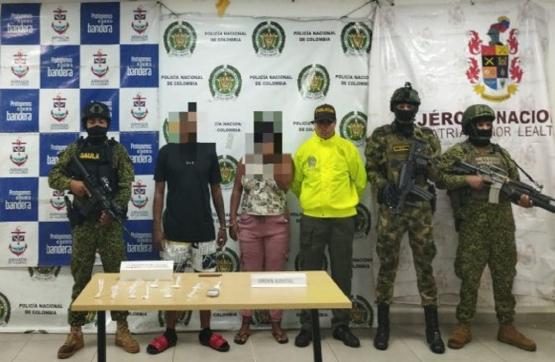 Capturados tres presuntos integrantes del Grupo Delincuencial Organizado 'La Local'