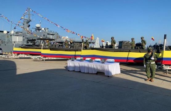 Comando Sur de los Estados Unidos fortalecen capacidades de la Armada de Colombia 