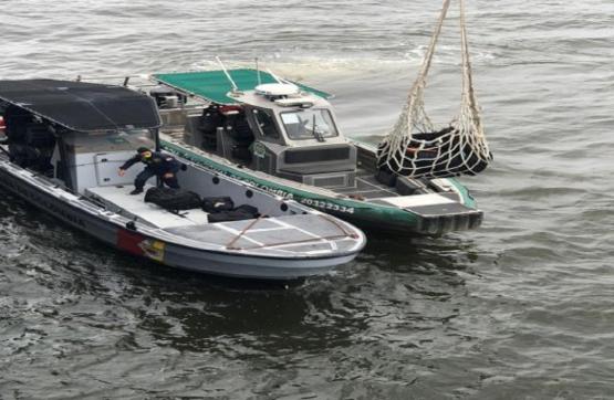 Fuerza Naval del Caribe ha incautado más de 12.4 toneladas de clorhidrato de cocaína en 2021