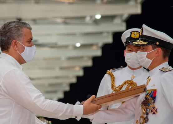 Asume nuevo comandante de la Armada de Colombia
