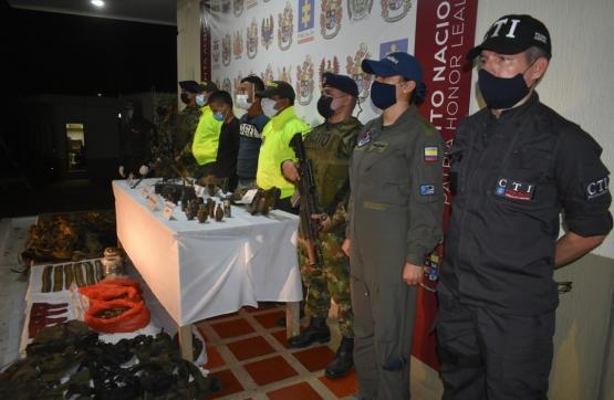 Ofensiva militar permitió neutralizar 5 presuntos integrantes del GAO Los caparros, en Antioquia