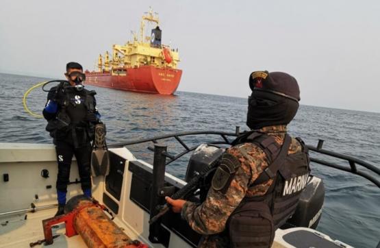 Armada de Colombia finaliza la campaña naval contra el narcotráfico Orión V 