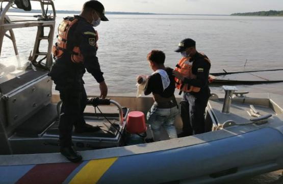 Armada de Colombia realiza la evacuación de un menor de edad en el Amazonas