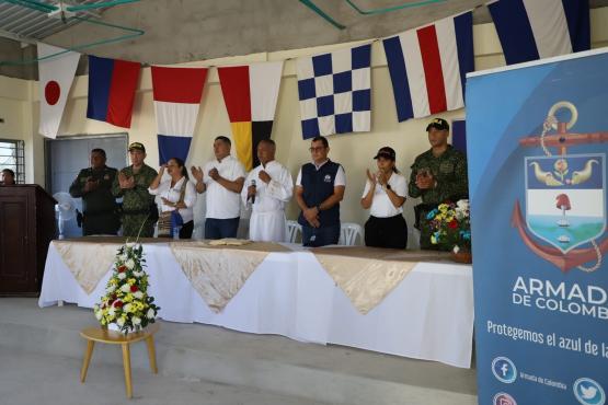 Habitantes del corregimiento de Canutal se beneficiaron de una jornada de acción integral liderada por la Armada de Colombia