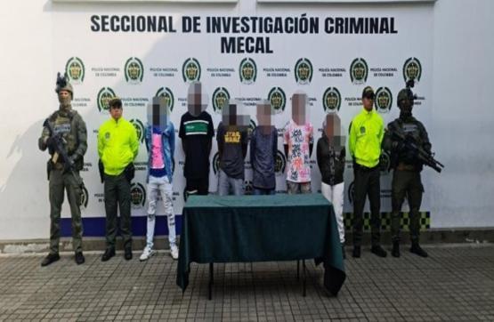 Capturados 6 integrantes del GAO ‘Clan del Golfo’ en el Valle del Cauca