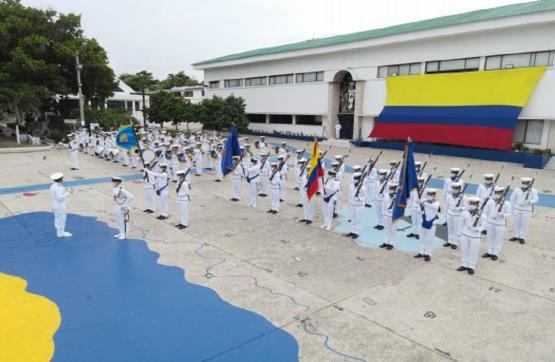 Ceremonia de ascenso y condecoraciones en la Escuela Naval de Suboficiales ARC ‘Barranquilla’
