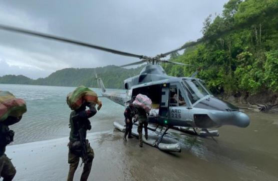 Armada de Colombia comprometida con la protección de la vida de los habitantes del Pacífico Norte