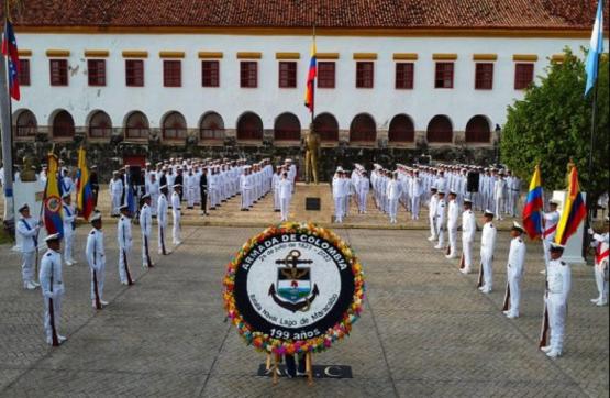 Armada de Colombia conmemora 199 años de historia