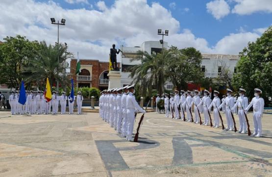 Armada de Colombia conmemora natalicio del almirante Padilla en Riohacha