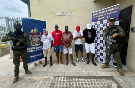 Armada de Colombia desarticula el grupo de delincuencial organizado 'Los Isleños'