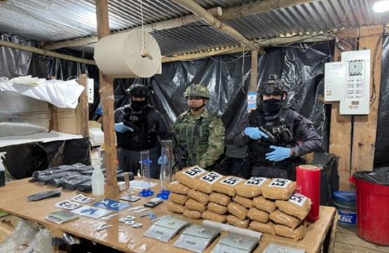 Desmantelado megacomplejo de producción de cocaína de las disidencias de las Farc, en Nariño