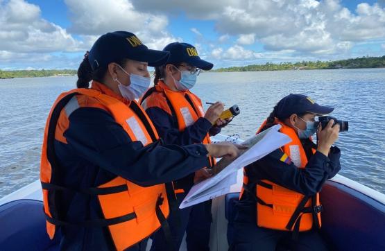 Dimar continúa ejerciendo control sobre bienes de uso público en el Pacífico colombiano  