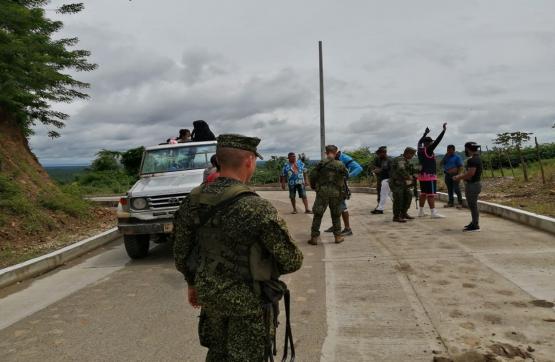  Armada de Colombia se alista para garantizar seguridad en San Onofre durante elecciones atípicas de alcaldía