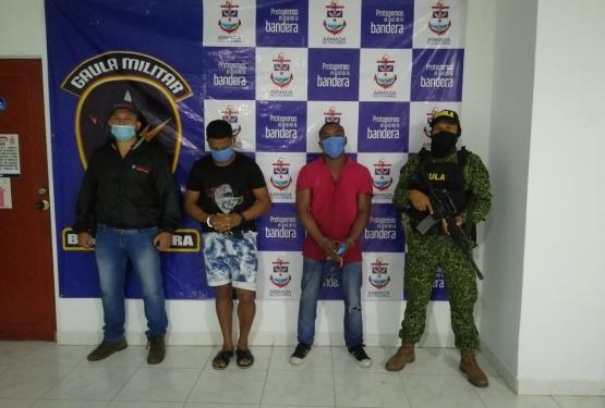 Capturados dos presuntos extorsionistas de la banda ‘La Local’, en Buenaventura