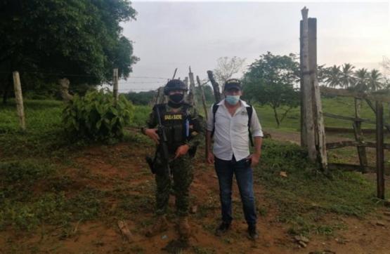 Armada de Colombia recupera víctima de secuestro extorsivo en San Onofre, Sucre
