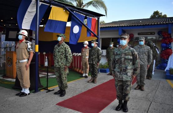 Armada de Colombia inaugura galería de memoria histórica en Corozal, Sucre